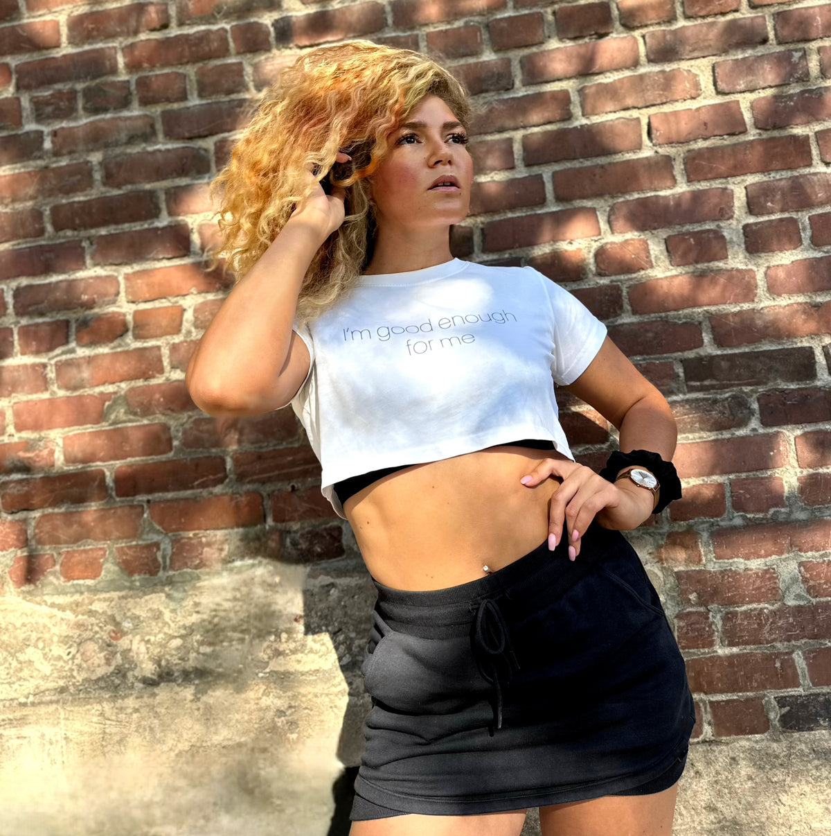 Good Enough for Me Crop Top